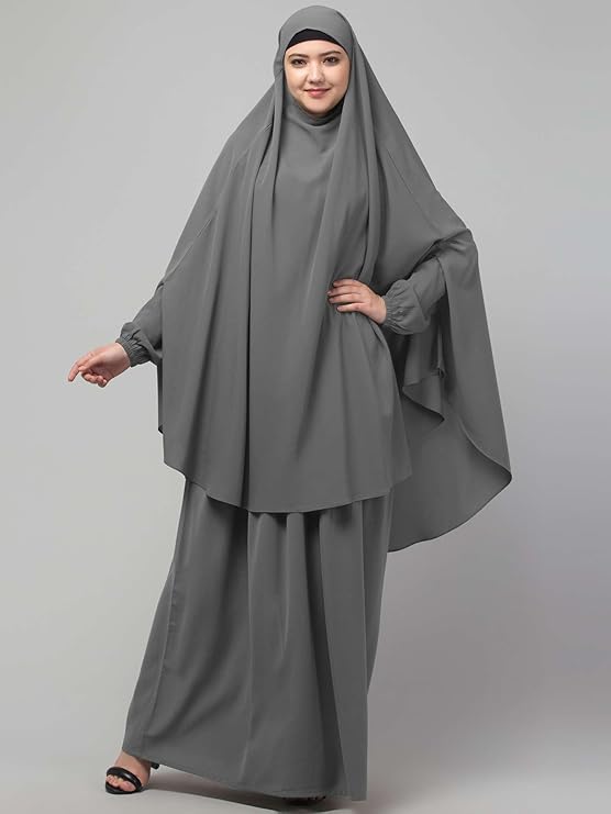 Modest & Elegant 3-Piece Jilbab Abaya Set | Design Code - #AS- JB0013