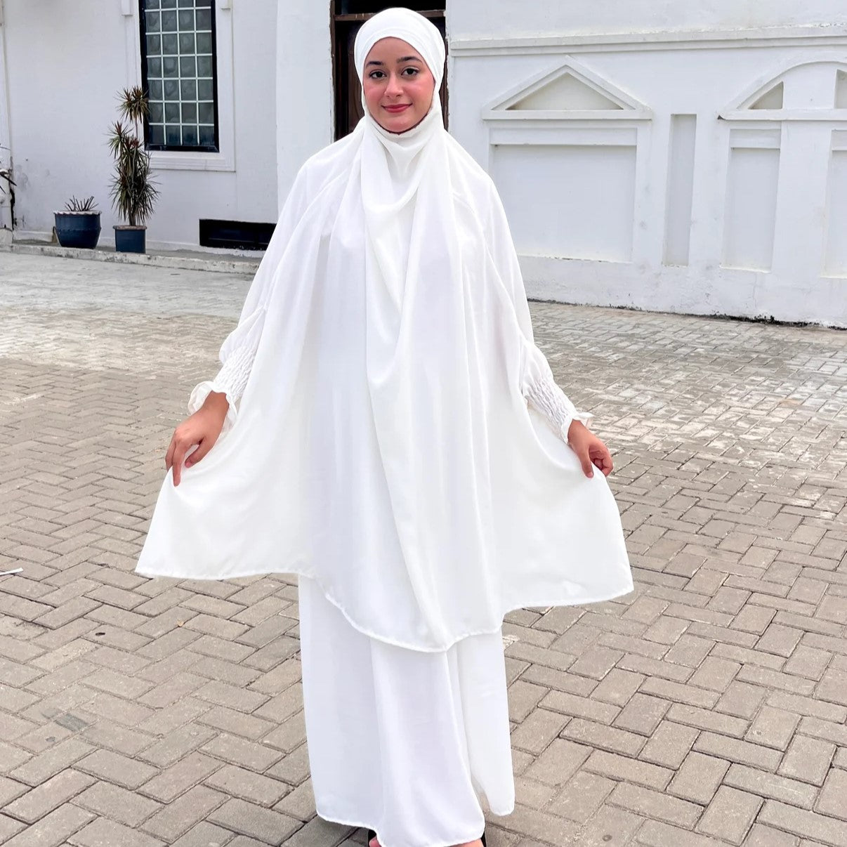 Modest & Elegant 3-Piece Jilbab Abaya Set | Design Code - #AS- JB0002