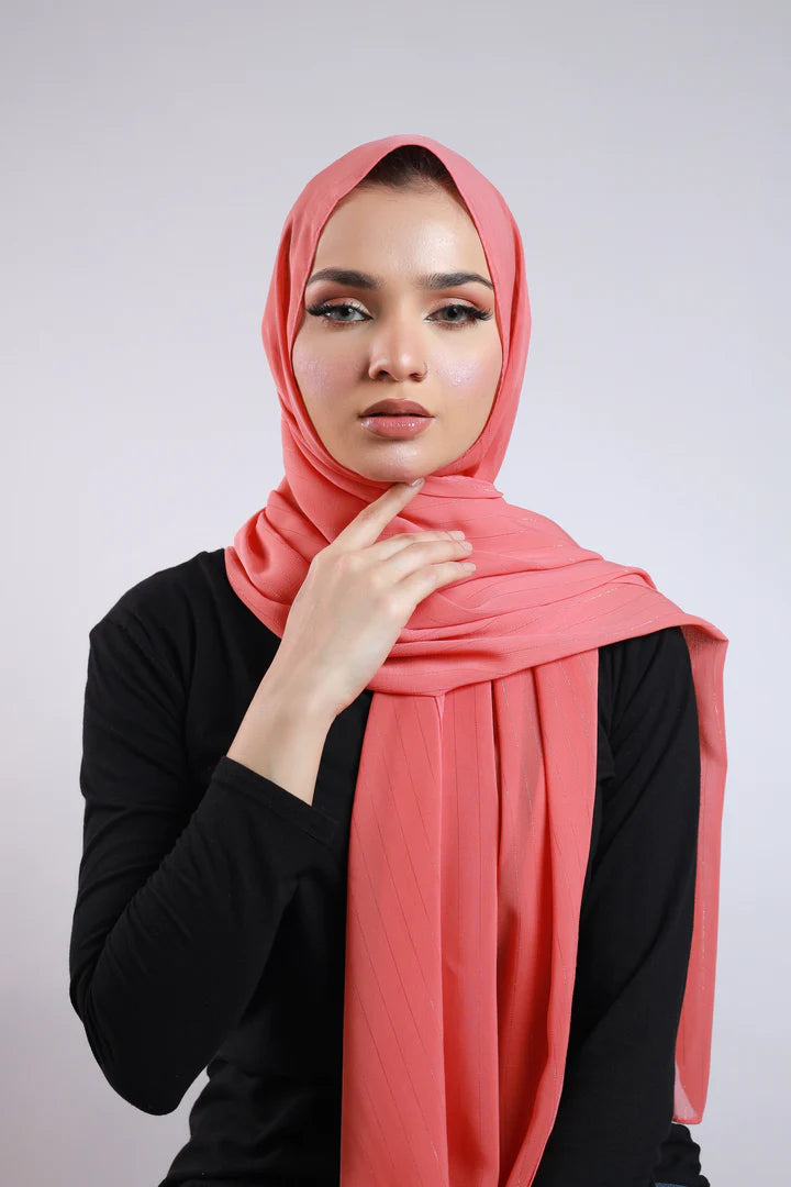 Instant Hijab With Attached Inner Cap - Design Code: ICAP-0005