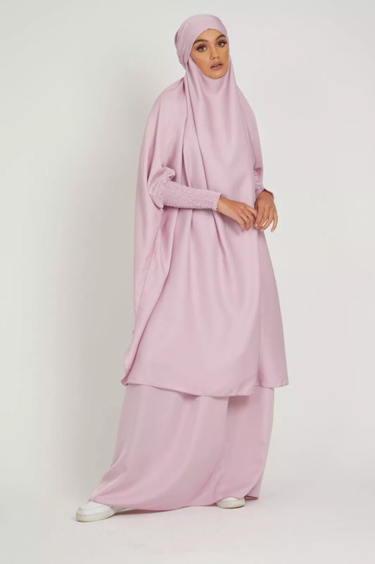 Modest & Elegant 3-Piece Jilbab Abaya Set | Design Code - #AS- JB0015